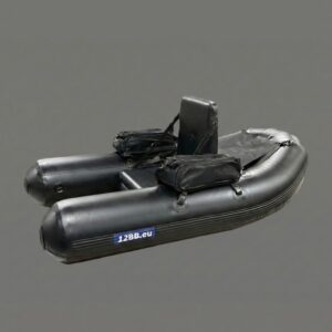 Belly Boat 12BB JUMBO czarny o udźwigu 250kg i długości 205cm - widok ogólny