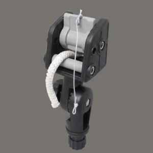 Uchwyt kotwicy Al003 do bellyboatu z regulacją kąta i blokadą jednokierunkową – widok frontalny