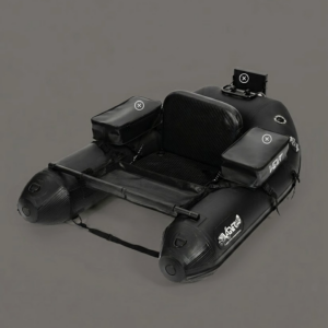 Bellyboat sumowy VAGNER 180 cm – widok z góry, czarny ponton PVC-Kevlar ze spawanymi szwami