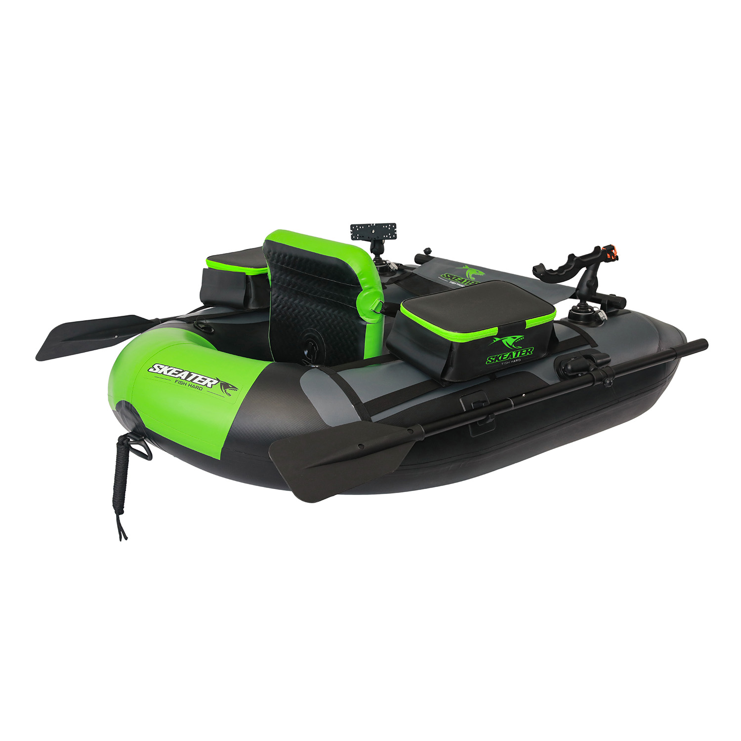 Bellyboat Skeater JAWZ 170 – ponton wędkarski PVC 0,9 mm z siedziskiem mesh i akcesoriami wędkarskimi