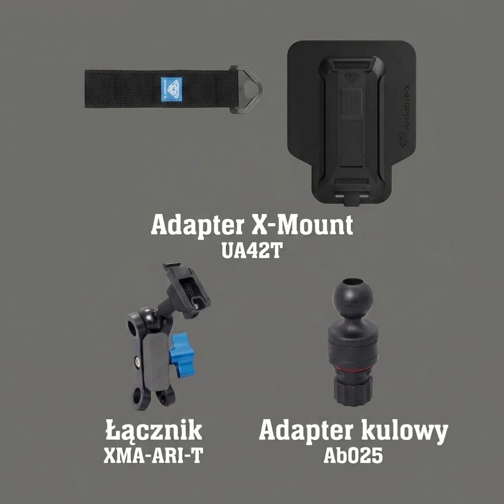 Zestaw uchwyt tabletu Armor-X Type-T z adapterem Fasten