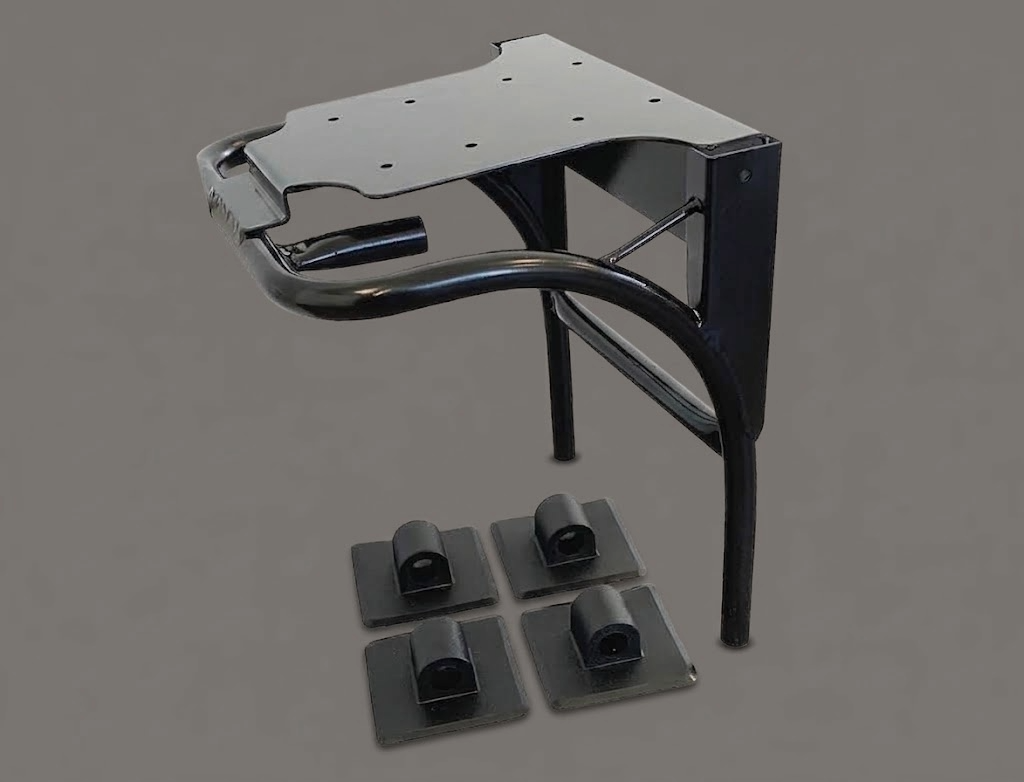 Wspornik silnika dziobowego 12BB Motor Bracket XL do bellyboat – widok ogólny