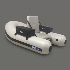 12BB Jumbo S Light Grey Edition – bellyboat wędkarski widok ogólny